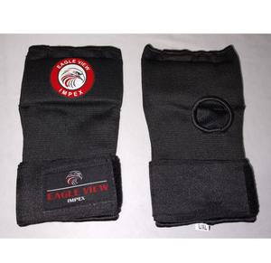 Grandes mitaines de boxe élastiques en néoprène, enveloppements de main en gel rapides et faciles, sangle extra longue, motif rayé en coton, fabriquées en nylon durable-pour - Product Image 1