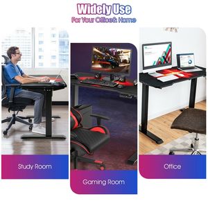 Electric Standing Gaming <b>Table</b> with Height <b>Adjustable</b> Splice Board - Product Image 6