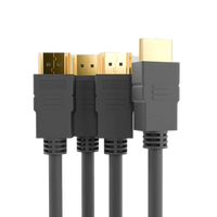Câble HDMI de haute qualité 4K 60Hz plaqué or, transmission audio-vidéo haute vitesse, connexion TV, moniteur, projecteur