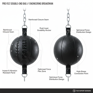 Nuevo Saco de Boxeo de Doble Extremo de Cuero PU de Calidad OEM, Saco de Entrenamiento de Reflejos MMA para Boxeo y Fitness - Product Image 2