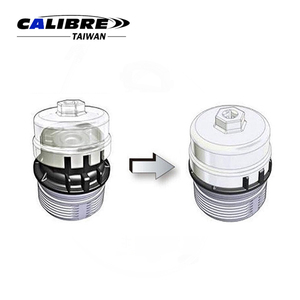 Llave de vaso para extracción de filtro de aceite TAIWAN CALIBRE, 14 estrías x 64.5mm x 3/8"Dr, herramienta para filtro de aceite Toyota - Product Image 3