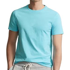 Vente en gros Impression personnalisée T-shirt Marque privée Soft Bella + Toile Unisexe Jersey T-shirt à manches courtes Turquoise - Product Image 1