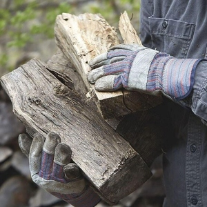 Guantes de Trabajo de Cuero Vacuno de Alto Rendimiento, Certificación CE, 11 oz, Puño de Seguridad, Resistentes a la Abrasión, Guantes de Trabajo Pesado - Product Image 5