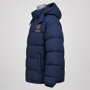 <b>Mens</b> Fashion Puffer <b>Jacket</b> Oversized Fit Soft Insulated Fabric Modern Design Wind Resistant Finish Ideal for Casual Wear - Product Image 4