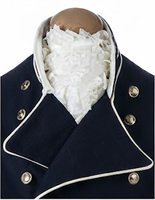 Veste uniforme vintage pour homme, style hussard, double boutonnage, pour cérémonies, printemps-automne