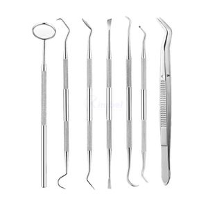 Kit de Diagnóstico Dental de 3 Piezas con Estuche Blando, Espejo, Sonda y Pinzas de Acero Inoxidable para Uso en Clínicas Portátiles, Servicio OEM - Product Image 4