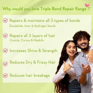WishCare Triple Bond Repair Booster, Sérum Capilar para Cabello Seco y Encrespado |   Para Hombres y Mujeres |   Para todo tipo de cabello |   3.38 onzas líquidas (100 ml) - Product Image 5