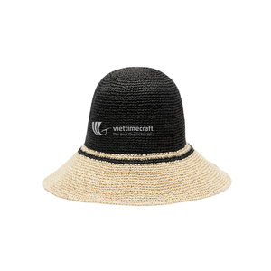 Kids <b>Straw</b> <b>Hat</b>, Woven Summer Sun <b>Hat</b> with Lace Bow, Eco-friendly Artisanal Floral Beach <b>Hat</b> for Toddlers & Girls - Product Image 2