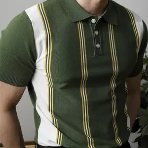 เสื้อยืดแขนสั้นผู้ชายรุ่นใหม่ ทนทาน สกรีนโลโก้ได้ ผ้าฝ้าย 100% เสื้อยืดลำลองผ้าฝ้ายหนาสำหรับผู้ชาย - Product Image 4