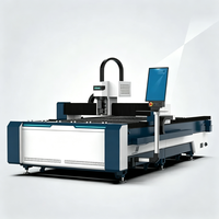 Machine de découpe laser de type portique puissante de 6 kW, haute performance, fonctionnement automatique, IA pour l'industrie lourde