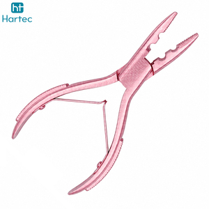 Professional 2-Hole Durable Reusable Stainless Steel Hair Extension Pliers Micro Ring Nano Ring Installation Tool Commercial Use - Product Image 3