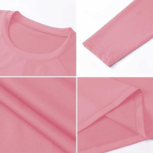 T-shirt de compression à manches longues pour homme, séchage rapide, personnalisable, extensible, vêtements de sport pour l'entraînement et la course à pied - Product Image 3