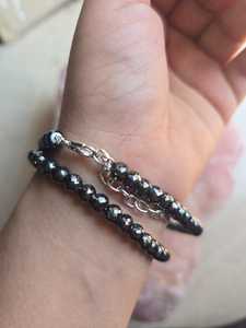 Cuentas de Diamante Moissanita Negra de 5 MM y 22 Pulgadas, Corte AAA Facetado, para Joyería - Product Image 2