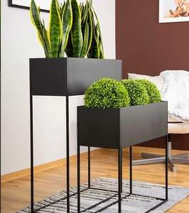 ชั้นวางต้นไม้ในร่ม, ขาตั้งกระถางต้นไม้โลหะ, ขาตั้งต้นไม้สไตล์นอร์ดิก, ที่วางกระถางดอกไม้แบบหรูหรา, ชั้นวางต้นไม้ขนาดเล็ก - Product Image 5