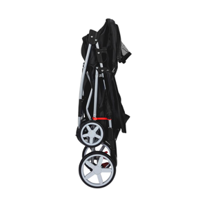 Cochecito para mascotas para todo tipo de clima, con paneles de ventilación, sombra ajustable y bolsa de almacenamiento para caminatas diarias, 2 unidades - Product Image 2