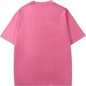 T-shirts pour hommes multicolores, nouveau style, couleur noire, épaules tombantes, respirants, anti-rétrécissement, pour adultes. - Product Image 2
