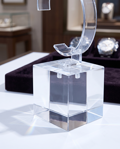 Exhibidor de Relojes Acrílico Moderno para Tiendas Minoristas – Organizador de Relojes de Lucite Transparente para Relojes y Exhibiciones de Cristal - Product Image 4