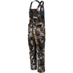 Waterproof Breathable Soft <b>Shell</b> Camouflage Hunting Bib for Unisex with G-Hook Straps Fleece Pockets & High Quality - Product Image 2