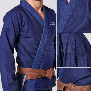 Uniforme Profesional de Judo para Entrenamiento de Artes Marciales, 100% Algodón, Secado Rápido, Ligero, Transpirable, con Logotipo Frontal para Entrenamiento en Gimnasio - Product Image 6