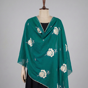 Voile de coton blanc et or respirant de haute qualité, style Dubaï, broderie de strass, pour femmes musulmanes africaines, collection été islamique - Product Image 1