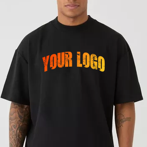 Camiseta Personalizada con Logotipo en Relieve, Impresión Puff, Camiseta de Algodón Orgánico para Hombre, Camiseta Oversize con Gráficos Personalizados en 3D - Product Image 6