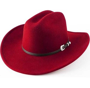 Genuine Full Grain Leather Distressed Western Style Wide Brim Cowboy <b>Hat</b> Water Resistant Outdoor Unisex All Season USA Europe - Product Image 1