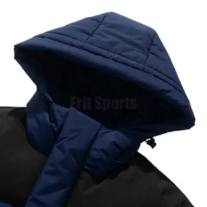 Veste matelassée à capuche pour homme de qualité supérieure, conçue pour un usage décontracté, respirante, respectueuse de l'environnement, toucher doux, idéale pour l'hiver toute la journée - Product Image 3