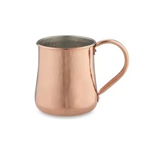 Copper <b>Beverage</b> Mug Moscow Mule Style Cocktail Cup Ideal for Bar Counter Kitchen Dining Table <b>Serving</b> Gift Ready Drinkware - Product Image 2