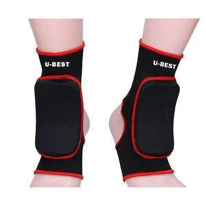 Equipo de Artes Marciales Unisex Personalizable Negro, Protectores de Tobillo de Boxeo de Alta Densidad para una Protección Efectiva contra Impactos - Product Image 2