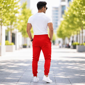 2026 <b>Summer</b> New Arrival Slim Fit Ice Silk Plus Size Comfort Streetwear Casual <b>Pants</b> Trousers for <b>Men</b> - Product Image 2