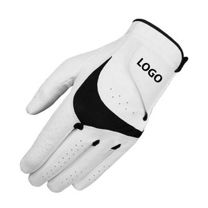 Guante de Golf de Piel de Oveja Blanca Premium, Mano Derecha, Transpirable, Antideslizante, Cierre de Gancho y Bucle, Logotipo Personalizado OEM, Guante Deportivo Unisex - Product Image 2