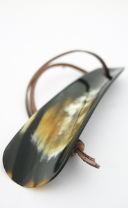 Premium Eco-Friendly Handmade Modern Buffalo Horn Flat <b>Shoe</b> Horn with Handle by blossom craft india - Product Image 5