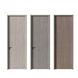 Puerta Interior de WPC de Estilo Moderno, Resistente al Agua y al Moho, Madera Compuesta para Interiores, para Apartamentos, Hoteles, Baños y Dormitorios - Product Image 3