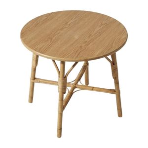 High Quality Rattan Kids Play Round Table & <b>Chair</b> Children Furniture Wholesale <b>Cheap</b> Hot Sale Study Desk - Product Image 1