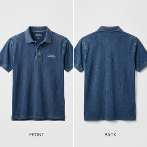 เสื้อเชิ้ตผู้ชายพรีเมียม แขนสั้น ผ้าแคนวาส 100% คอตตอน ทรงลำลอง ติดกระดุม ป้องกันรอยยับ เป็นมิตรต่อสิ่งแวดล้อม แห้งเร็ว ระบายอากาศได้ดี - Product Image 3