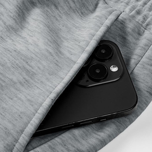 Pantalones Cortos de Algodón Grueso de Felpa Francesa Lisos con Cordón para Hombre, Estilo Urbano, Venta al por Mayor - Product Image 3