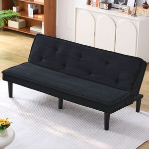 Divano Letto in Velluto a Coste da 66 Pollici, Arredamento Versatile per Soggiorno o Camera da Letto, Mobili a Doppio Uso - Product Image 1