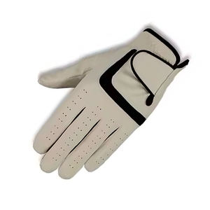 Gants de golf en peau de mouton respirants, fournis directement par l'usine, pour l'entraînement sportif, design unique personnalisé, sangle de poignet réglable, pour adulte - Product Image 2