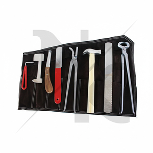 Kit de Herrador Avanzado de 8 Piezas, Juego de Herramientas de Acero Forjado de Alta Resistencia, Alicates de Boca Ancha, Cuchillas de Bucle para Productos Veterinarios Equinos - Product Image 2