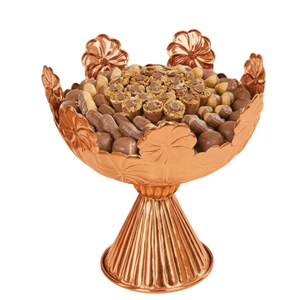 Bol de service doré en gros, bol à chocolat, bol à friandises, plat de service à dessert de haute qualité, vente directe d'usine, en promotion - Product Image 6