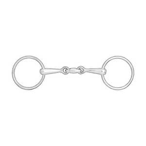หัวบิตม้าแบบสองข้อต่อ ทำจากสแตนเลส สำหรับขี่ม้า - Product Image 3