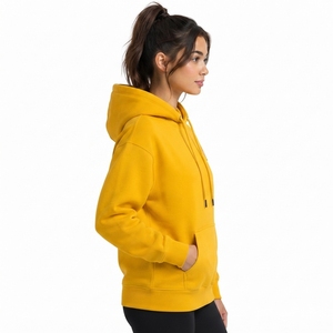 Sudaderas con Capucha para Mujer, a la Moda, de Primera Calidad, Estilo Urbano, para Invierno, Casuales, con Estampado Personalizado, Servicio OEM ODM - Product Image 3