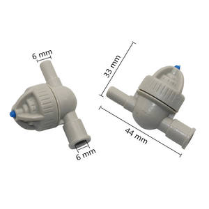 Kit de brumisation multi-voies pour serre, anti-goutte, 4 voies, avec buses de brumisation et arroseur à 360° - Product Image 6
