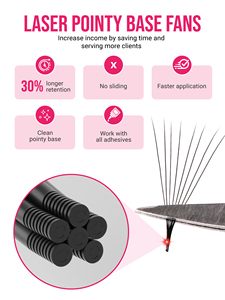 CharmLash <b>Lash</b> Supplies Wholesale Laser Premade Fans Eyelash Extension Trays Boost Retention Time Saving - Product Image 2