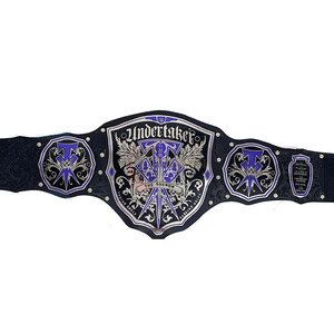 2025 New Intercontinental Championship <b>Belt</b> Men's Professional Wrestling Championship Gold Plated 2mm 4mm White/Black Leather - Product Image 3