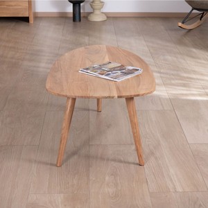 Mesa de centro Vandana Golden Spirit con forma de barco, 110 cm, madera maciza de acacia - Product Image 5