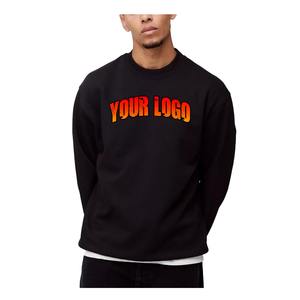 Sudadera de Hombre de Manga Larga Sin Capucha, Antiarrugas, Sin Necesidad de Planchado, con Bordado y Estampado Puff, Corte Regular, Tejido de Doble Capa, ¡Gran Oferta! - Product Image 4