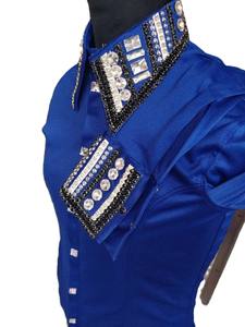 Chemise d'équitation Western Showmanship de qualité supérieure pour hommes et femmes pour vêtements équestres - Product Image 4