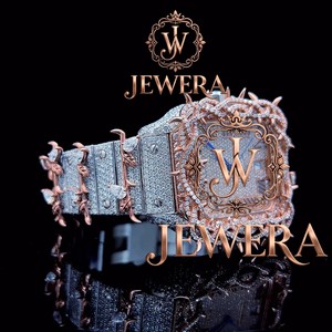 Unisex Moissanite Diamond <b>Watch</b> High Shine Stones <b>for</b> Everyday Luxury and Special Events Available <b>for</b> Affordable Price - Product Image 2