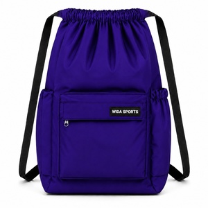 Bolsa con Cordón Ajustable Unisex con Logotipo Personalizado, Bolsa de Gimnasio de Poliéster Resistente, Proveedor Mayorista - Product Image 1